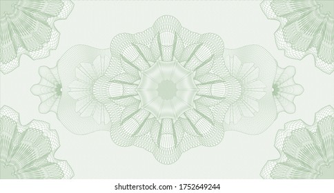 Classic watermark. wavy subtle curves. Artistic illustration. 