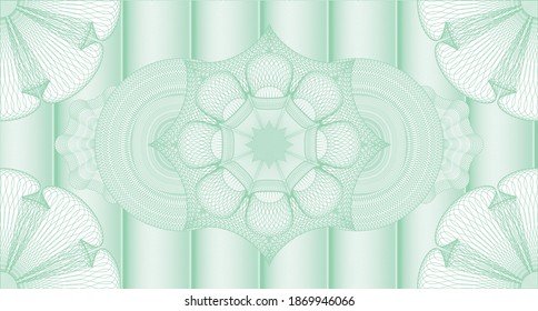 Classic watermark. wavy subtle curves. Intense illustration. Complex design. 