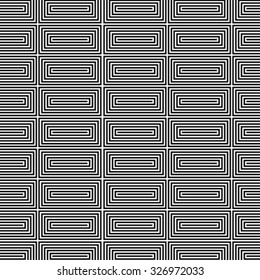 Classic western retro design.Simple and elegant black and white vector pattern.