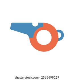 Classic Whistle Icon Illustration Design