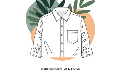 Camisa branca clássico botão para baixo um grampo versátil para qualquer guarda-roupa e ocasião