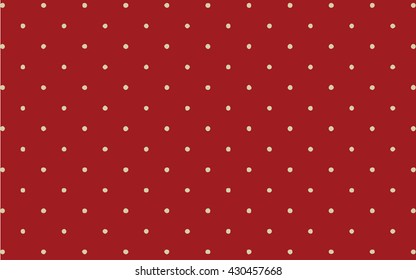 classic white polka dot on red background wallpaper backdrop