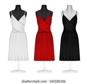 Classic Women's Plain Dress Template