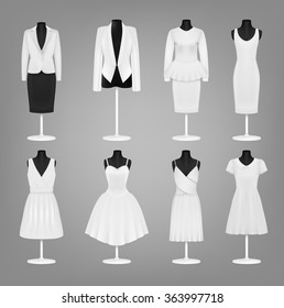 Classic Women's Plain Dress Template