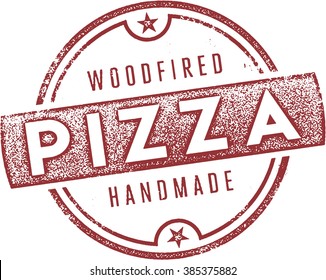 Classic Woodfired Italian Pizza Stamp