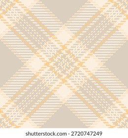Patrón tejido clásico. Beige, crema, tartán dorado. Estilo tradicional, para textiles, prendas de vestir o fondos. Un diseño acogedor y neutro, perfecto para la decoración del hogar.