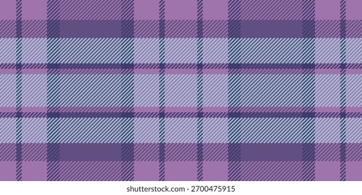 Patrón clásico de cuadros tejidos en tonos suaves de púrpura. Diseño atemporal para textiles, fondos o empaques. Evoca calidez y herencia.