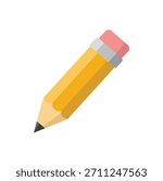 Classic Yellow Pencil with Pink Eraser