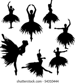 Classical Ballerina Silhouettes