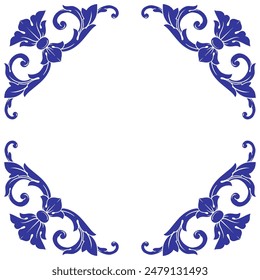 Clásica Vector barroco de elemento vintage para el diseño. Elemento de diseño decorativo Vector de caligrafía de filigrana. Usted puede utilizar para la decoración de la boda de la tarjeta de felicitación y el corte por láser.