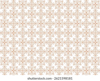 Classical beige seamless pattern. Vector retro illustration. Modern stylish texture. Ideal for printing on fabric or paper. Vector abstract wrapping paper surface.