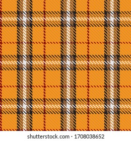 Classical checkered tartan pattern. Seamless abstract texture. Geometric color wallpaper. Scottish cage. Vector graphics printing on fabrics, shirts and textiles.