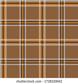 Classical checkered tartan pattern. Seamless abstract texture. Geometric color wallpaper. Scottish cage. Vector graphics printing on fabrics, shirts and textiles.