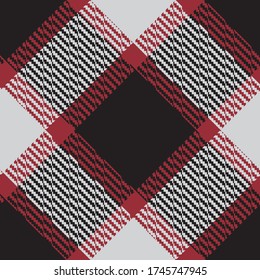 Classical checkered tartan pattern. Seamless abstract texture. Striped color wall-paper. Scottish cage. Vector graphics printing on fabrics, shirts and textiles.