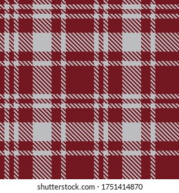 Klassisches kariertes Tartan-Muster. Nahtlose abstrakte Textur. Traditionelle Tapete in Streifen. Schottischer Käfig. Vektorgrafik-Druck auf Stoffe, Hemden und Textilien.