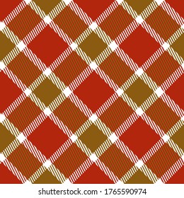 Classical checkered tartan pattern. Seamless abstract texture. Traditional color wallpaper in stripe. Scottish cage. Vector graphics printing on fabrics, shirts, curtains and textiles.