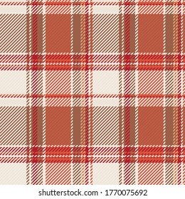 Classical checkered tartan pattern. Seamless abstract texture. Traditional color wallpaper in stripe. Scottish cage. Vector graphics printing on fabrics, shirts, curtains and textiles.