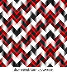 Classical checkered tartan pattern. Seamless abstract texture. Traditional color wallpaper in stripe. Scottish cage. Vector graphics printing on fabrics, shirts, curtains and textiles.