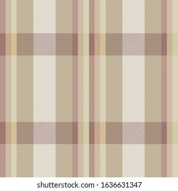 Classical colorful tartan pattern. Seamless abstract texture with intersecting stripes. Geometrical color wall-paper. Scottish cage. Print for flyers, shirts and textiles. Vector graphics.