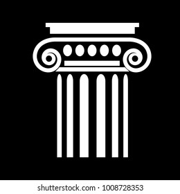 Classical column architecture element
