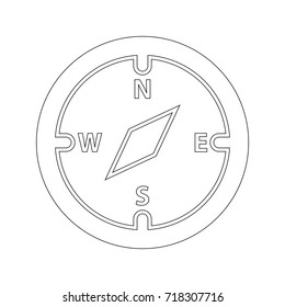 classical compass icon