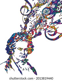 classical composer Ludwig van Beethoven