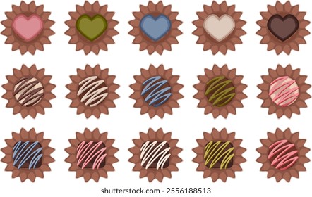 Classical Confectionery Set with Diverse Designs