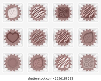 Classical Confectionery Set with Diverse Designs