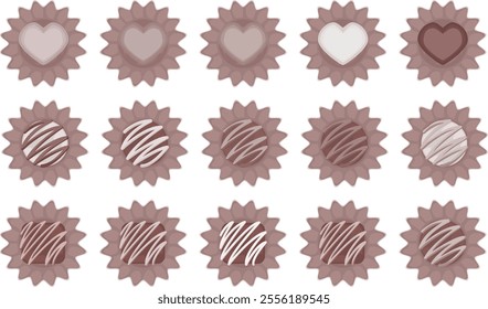 Classical Confectionery Set with Diverse Designs