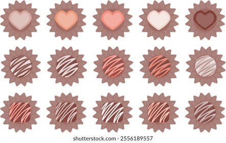 Classical Confectionery Set with Diverse Designs