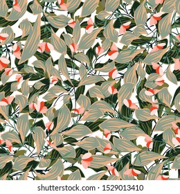 Classical elegant design flowery small plant floral  