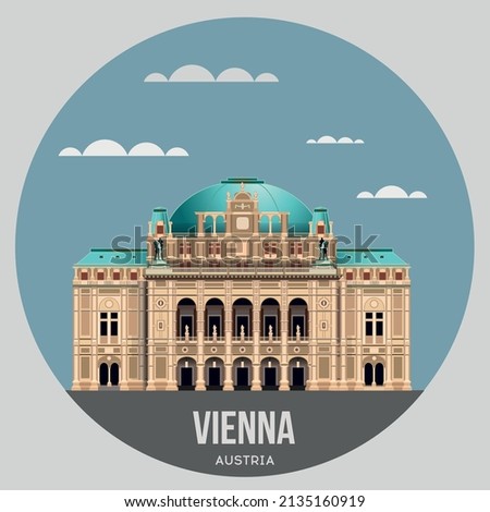 Classical European architecture in Vienna