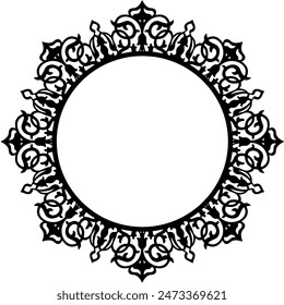 Classical Frame Editable Vector Image