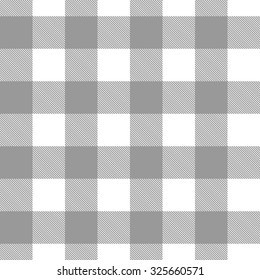 Classical grey and white checkered seamless retro pattern. Backgrounds & textures shop.