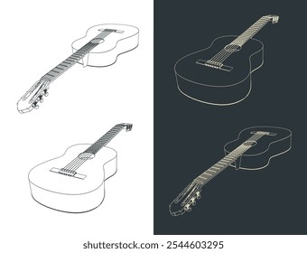 Guitarra clássica é um instrumento musical de corda depenada acústica