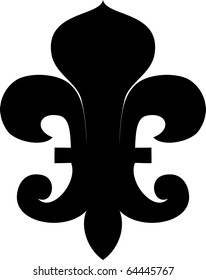 classical heraldry element. vector illustration