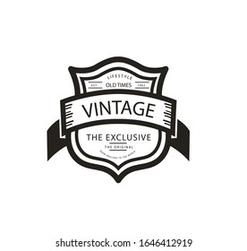 ETIQUETA DE VINTACIÓN EXCLUSIVA DE LOGO CLÁSICO