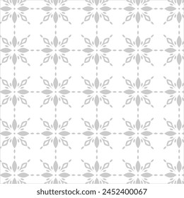 Classical Luxury Damask Seamless Pattern Vector Background Template