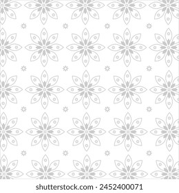 Classical Luxury Damask Seamless Pattern Vector Background Template