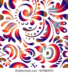 Classical luxury old fashioned damask ornament, royal victorian seamless texture for wallpapers, textile, wrapping. Exquisite doodle baroque template. Vector red and blue damask seamless pattern.
