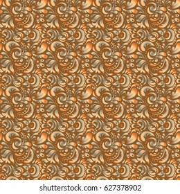 Classical luxury old fashioned ornament, royal victorian seamless texture for textile, wrapping.