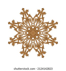 Classical luxury old fashioned royal baroque, historical ornament with lilies, victorian floral Clip art, set of elements for design Vector illustration.