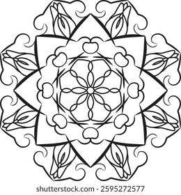 Classical mandala design used by different type design background it feels like reality