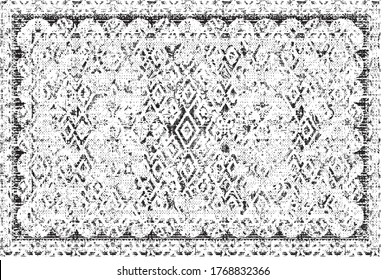 classical monochrome geometric forms textured pattern. Laconic shapes modern repeatable motif for background, wrap, fabric, carpet, textile, wrap, surface, web and print design.