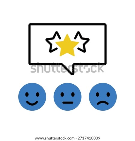 

Classical outline style icon of group sentiment









