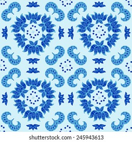classical pattern, abstract seamless texture, vector art illustration