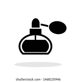 Icono de perfume clásico en estilo moderno y plano. Símbolo Perfume para el diseño de su sitio web, logotipo, aplicación, Vector de UI EPS 10. 