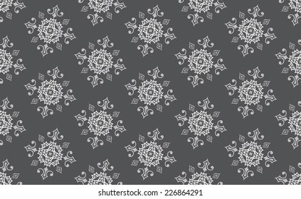 Classical renaissance style seamless pattern