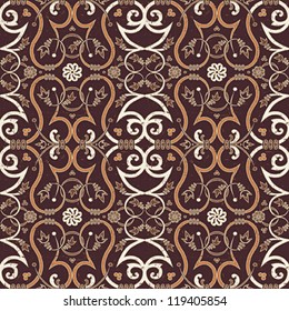 Classical seamless pattern