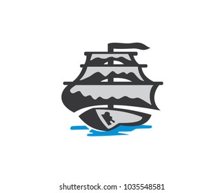 Classical Ship Logo